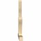 Ekena Millwork Saratoga Rough Sawn Timber Gable Bracket, Douglas Fir, 96"W x 48"H x 4"D x 4"F, 12/12 Pitch GBW096X48X0404SAR00RDF - alternate 3